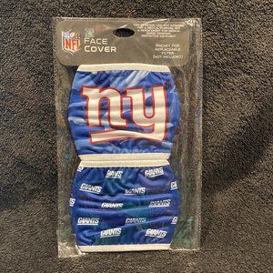 New 2 Pack Of NFL New York Giants Face Covering